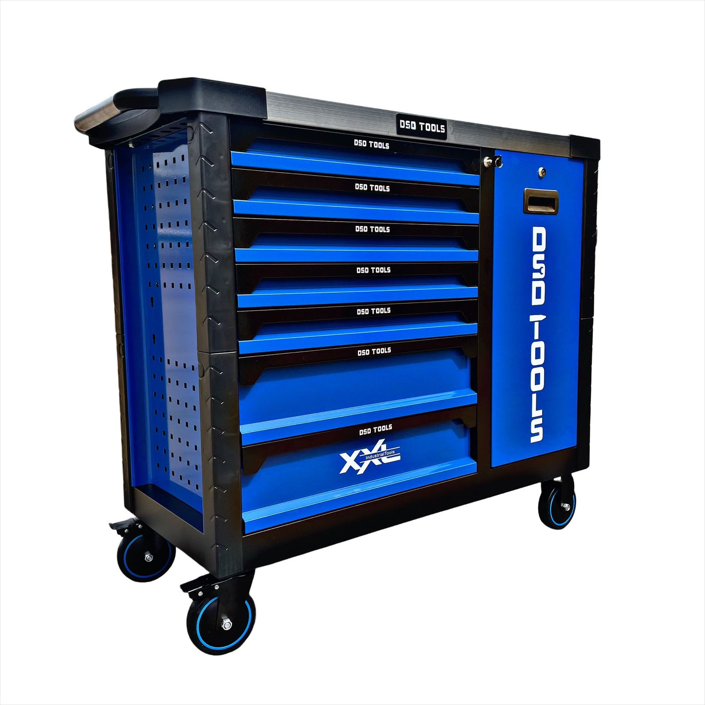 Tool Chest Trolley With 6 Drawers Full Of Tools Plus Storage Roll Cart