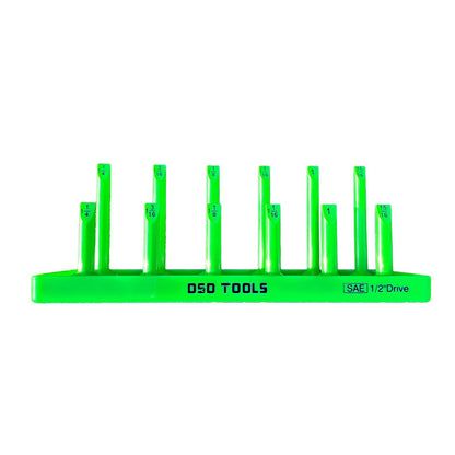 3pc Socket Storage Rack Tray For 1/4" - 3/8" - 1/2" Sockets