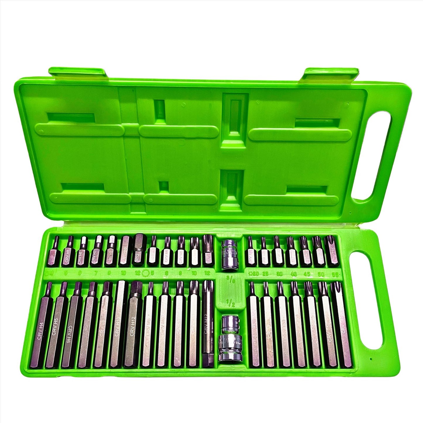 40pc Torx, Spline, Hex Bit Socket Set