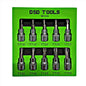 10pc 3/8dr Torx / Star Bit Socket Set 48mm (L) T10 TO T55