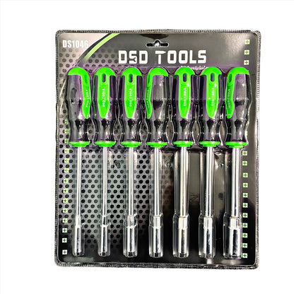 7 Pc Nut Driver Spinner Screwdriver Set Sizes 5,6,7,8,9,10,13mm