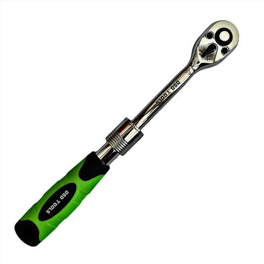 1/4" Dr 72 Teeth 165mm to 255mm Fix head Extendable Ratchet