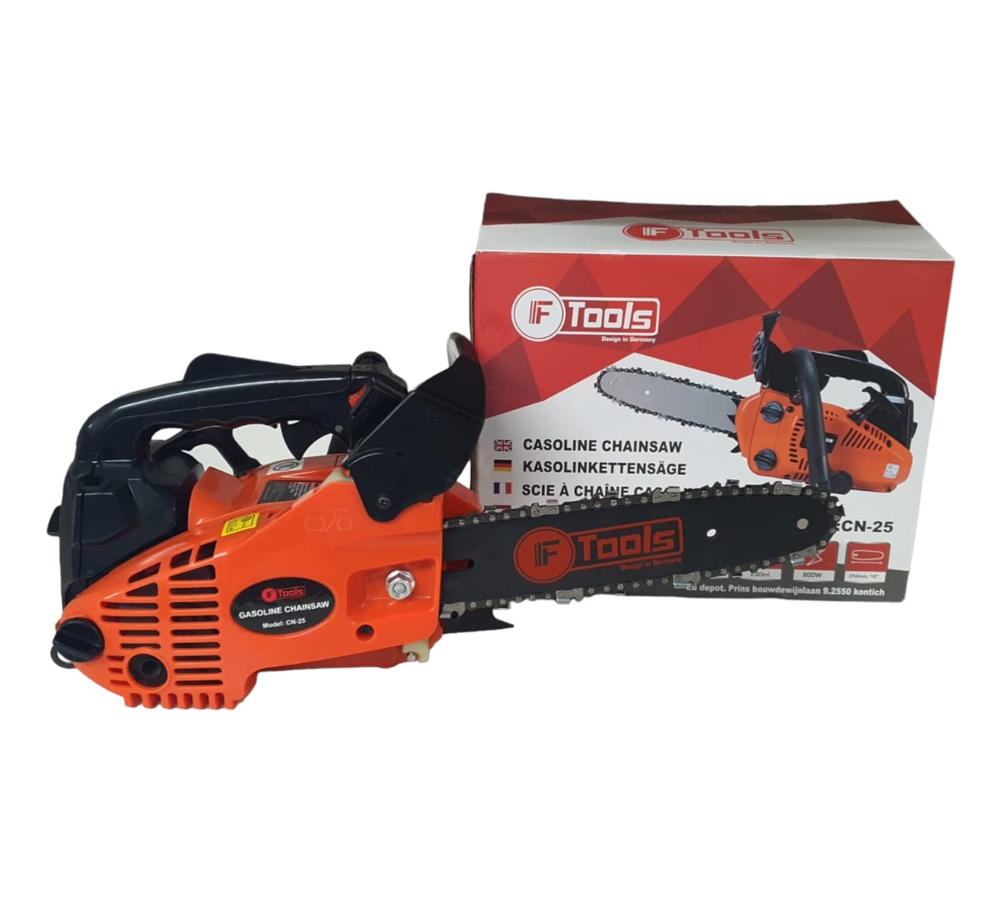 Top handle saw portable 25.4cc Petrol Chainsaw 800W