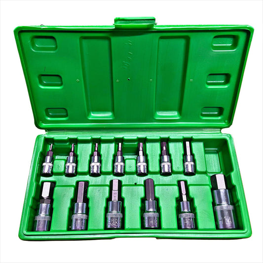 13 pcs Hex Bit Socket Set