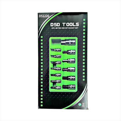 13 pcs Hex Bit Socket Set