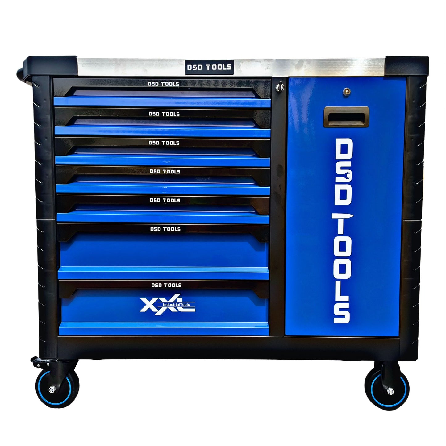 Tool Chest Trolley With 6 Drawers Full Of Tools Plus Storage Roll Cart