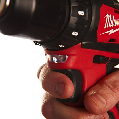 Milwaukee m12bdd-202x drill driver 2-12v-2ah redlithium batteries