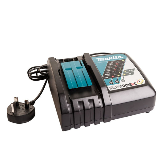 Makita DC18RC 7.2V-18V LXT Multi-Voltage Compact Charger