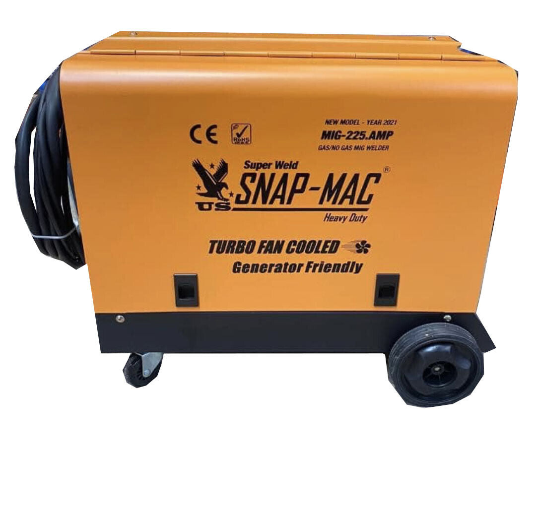 Sudor MIG SNAP MAC 225 Amp Aparat de sudura cu GAZ SAU FARA GAZ