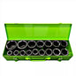 16PC 3/4" DR 6PT Deep Impact Socket Set