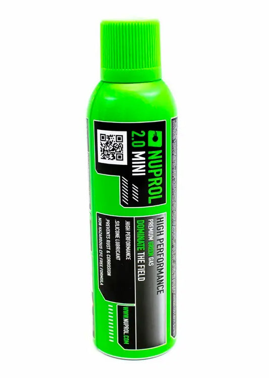 BB Gas Nuprol 2.0 Green Gas Airsoft Gas 300g 100ml High Performance