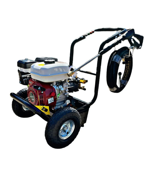 Jet wash professional petrol power jet washer 3500psi 240bar 7HP copper pump