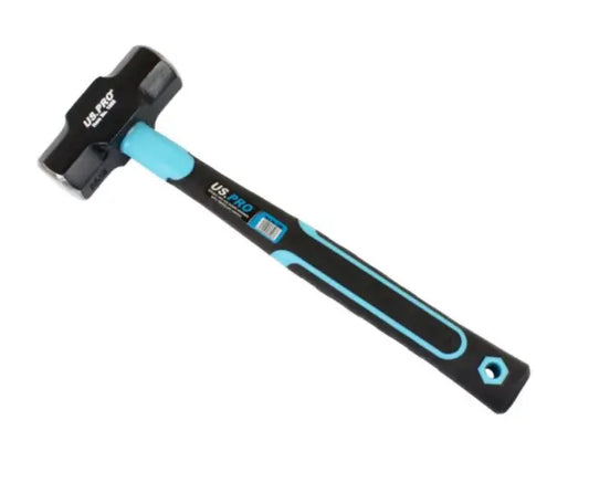 Double Face Sledge Hammer Lump 4LB With TPR Handle Rubber Grip