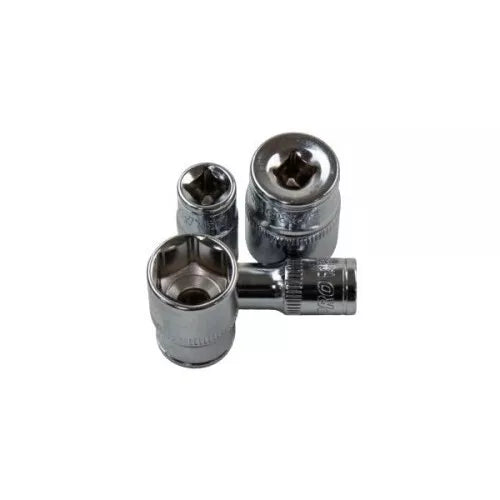 US PRO 13pc 1/4 Drive 6 Point Shallow Sockets 4 - 14mm