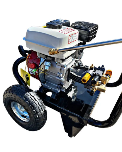 Jet wash professional petrol power jet washer 3500psi 240bar 7HP copper pump