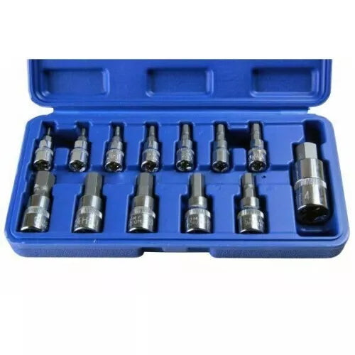 us pro Hex Bit Socket Set - 13 Piece