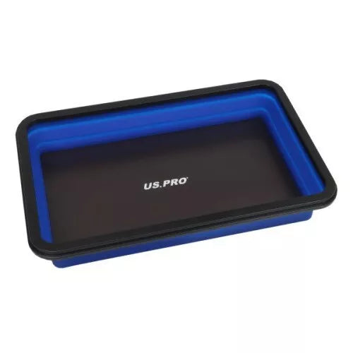 US PRO Tools Collapsible Magnetic Parts Tray - 278 x 178 x 45mm