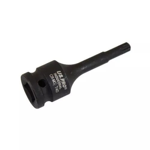 Priză Torx US PRO INDUSTRIAL T40 X 78MM 1/2" DR Impact Star Bit 