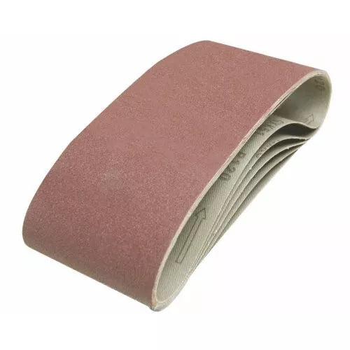 VEWERK 25pc Mixed Grit Sanding Belts 75 X 533MM 60 80 100 120 Grit