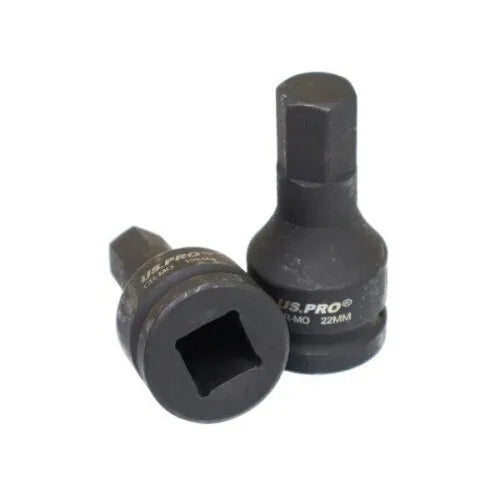 US PRO Tools 6 bucăți 3/4" dr Impact hexagonal set de duse șuruburi 14 - 27 mm 