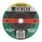 VEWERK 230 x 2 x 22mm Metal Cutting Discs for Metals